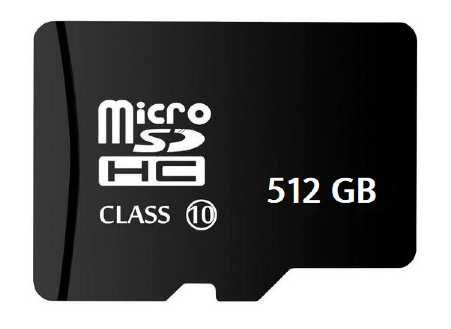 Carte Micro SD 512 Go Classe 10 + Adaptateur SD