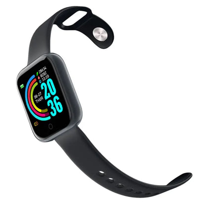Smartwatch met Bluetooth - Hartslagmeter - Activity tracker - Zwart