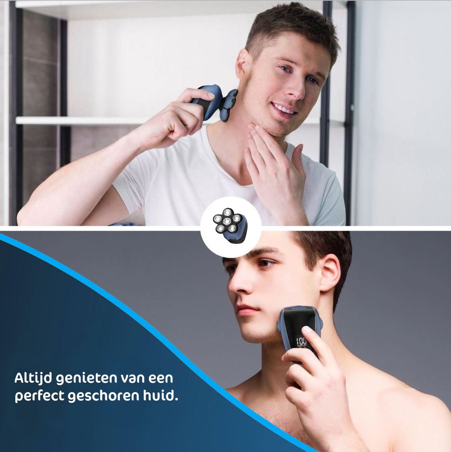 Vaxo™ 6 in 1 Scheerapparaat voor mannen - Waterdicht